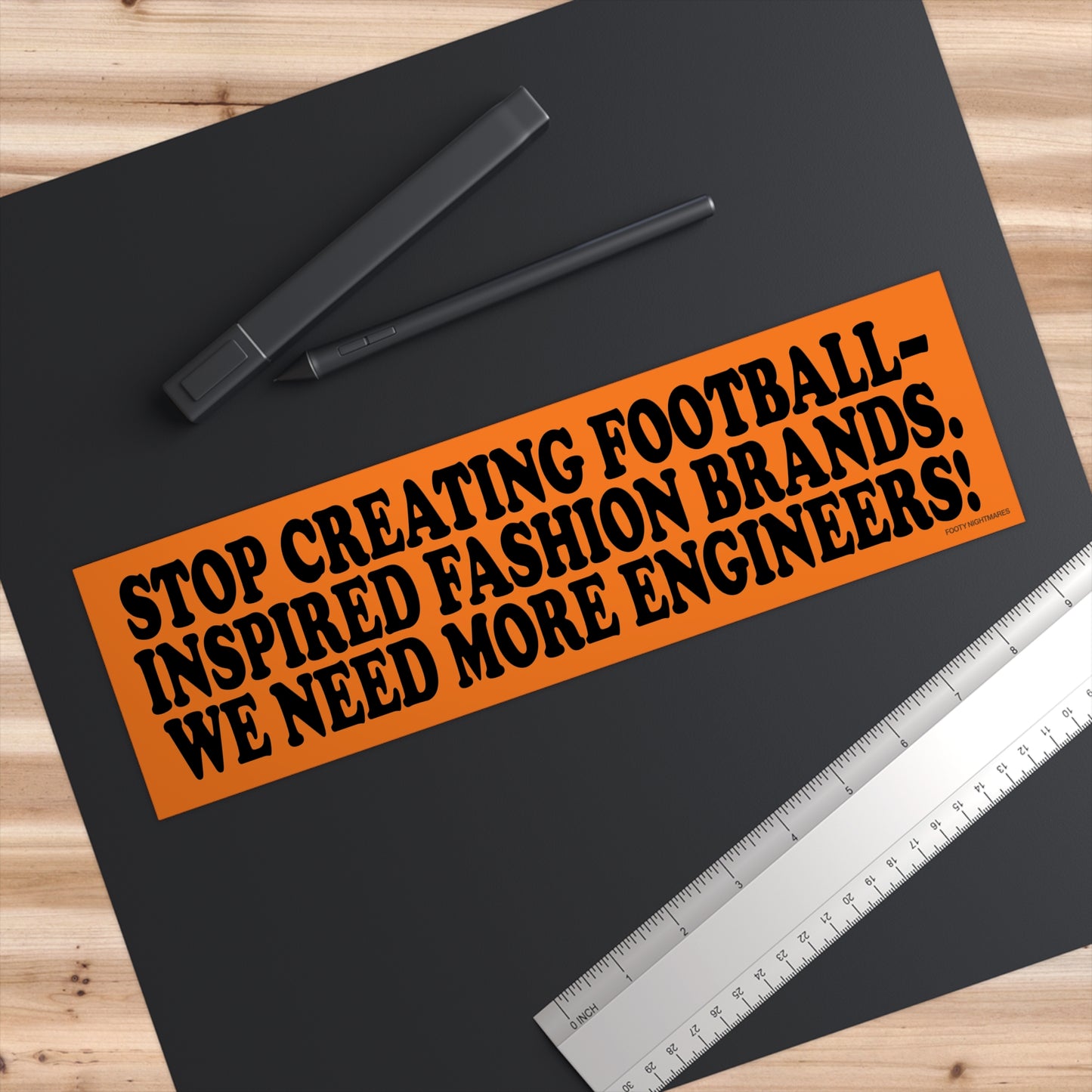 Stop Creating Football-Inspired Fashion Brands. We Need More Engineers!