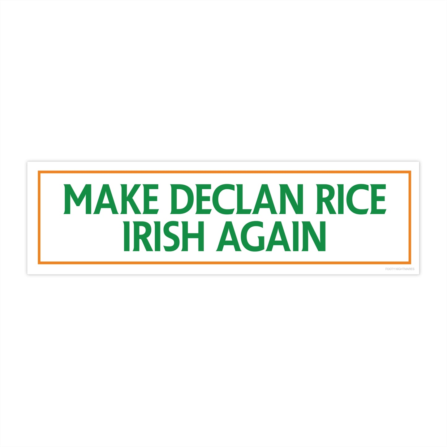 Make Declan Rice Irish Again