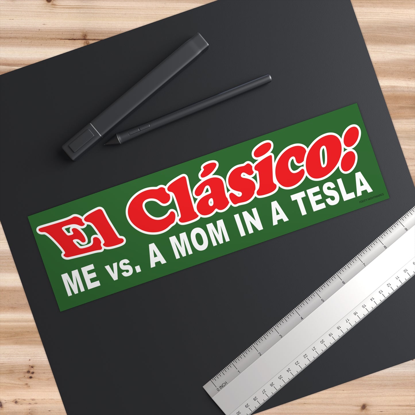 El Clásico: Me vs A Mom in a Tesla