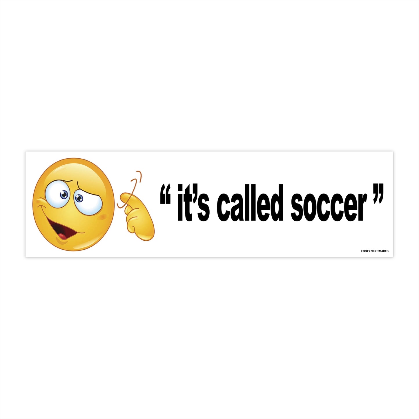 it's called soccer